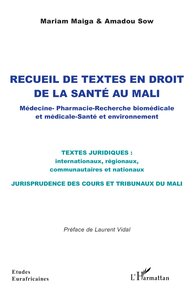 Picture of Recueil de textes en droit  de la santé au Mali