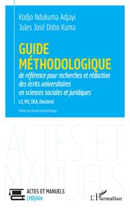 Picture of Guide méthodologique de référence pour la recherches et rédaction