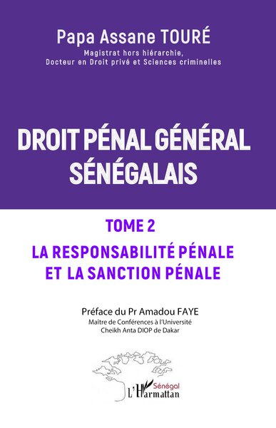 Picture of Droit pénal général sénégalais