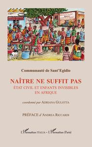 Picture of Naître ne suffit pas