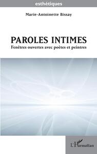 Picture of Paroles intimes
