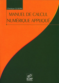 Image de Manuel de calcul numérique appliqué