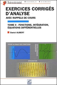 Picture of EXERCICES CORRIGES D ANALYSE TOME II :FONCTIONS,INTEGRATIONS