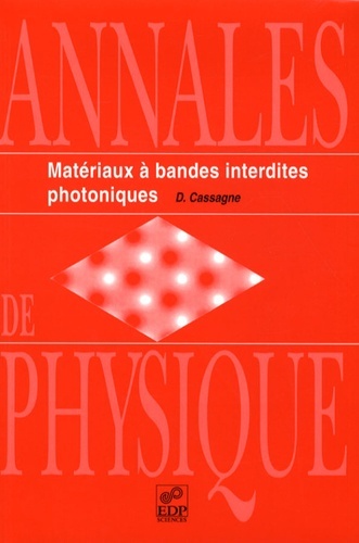 Picture of MATERIAUX A BANDES INTERDITES PHOTONIQUES