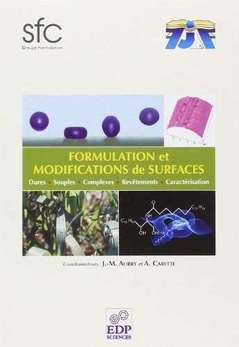 Picture of FORMULATION ET MODIFICATION DE SURFACES