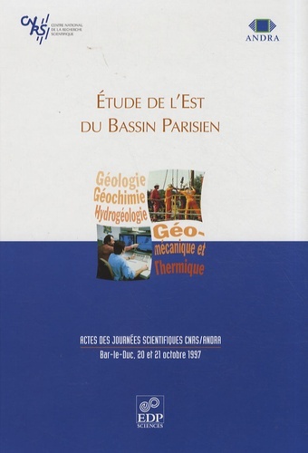 Image de ETUDE DE L'EST DU BASSIN PARISIEN