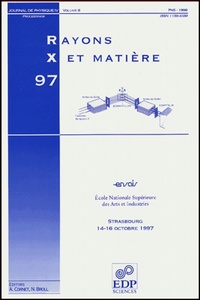 Picture of RX'97 - RAYONS X ET MATIERE - PR5-1998