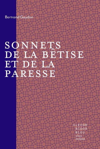 Image de SONNETS DE LA BETISE ET DE LA PARESSE.