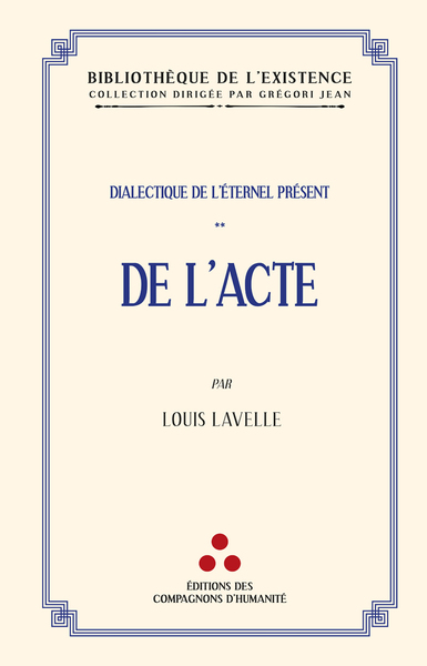 Picture of De l'acte