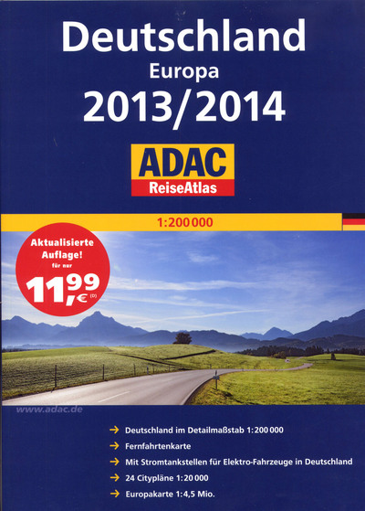 Picture of **DEUTSCHLAND EUROPA 13/14 REISEATLAS
