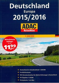 Picture of DEUTSCHLAND EUROPA 2015/2016 REISEATLAS