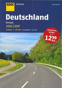 Picture of DEUTSCHLAND EUROPA 2016/2017 REISEATLAS