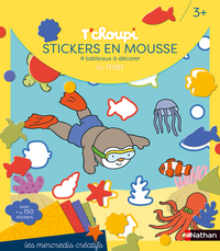 Image de T'choupi stickers en mousse la mer