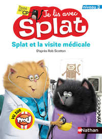 Picture of Je lis avec Splat - Splat et la visite médicale