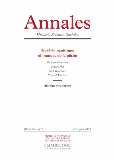 Picture of Annales. Histoire Sciences Sociales, n° 2/2023