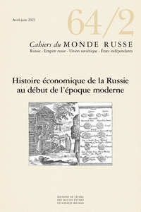 Picture of Cahiers du monde russe 64/2 - Histoire économique, sociale e