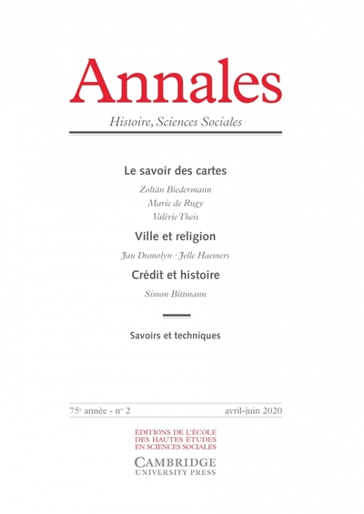 Picture of Annales. Histoire Sciences Sociales, n° 2020/2 - Le savoir d