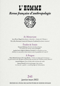 Image de L’Homme n°241 - Varia