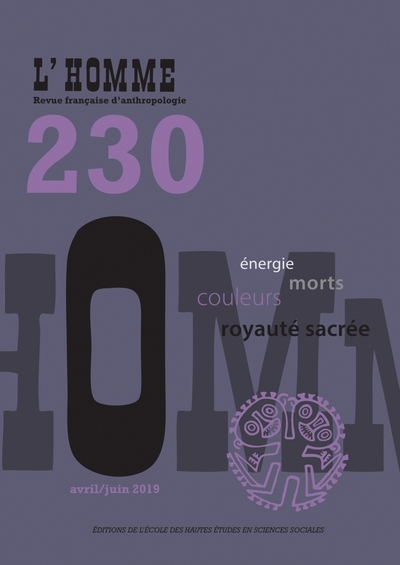 Image de L'Homme, n°230 - Varia