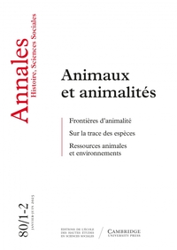 Picture of Annales. Histoire, Sciences sociales n°1-2/2025