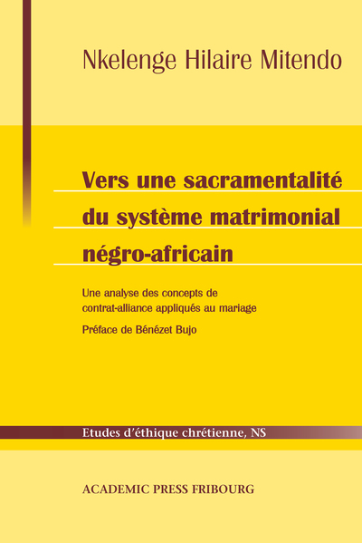 Image de Vers une sacramentalité du système matrimonial négro-africain