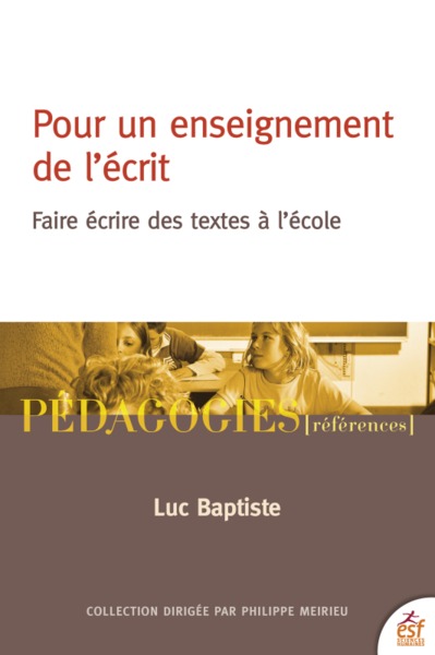 Picture of Pour un enseignement de l'écrit