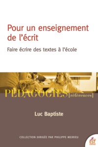 Image de Pour un enseignement de l'écrit