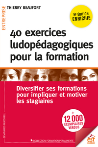 Picture of 40 exercices ludopédagogiques pour la formation
