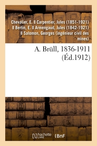 Picture of A. Brüll, 1836-1911