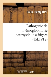 Image de Pathogénie de l'hémoglobinurie paroxystique a frigore