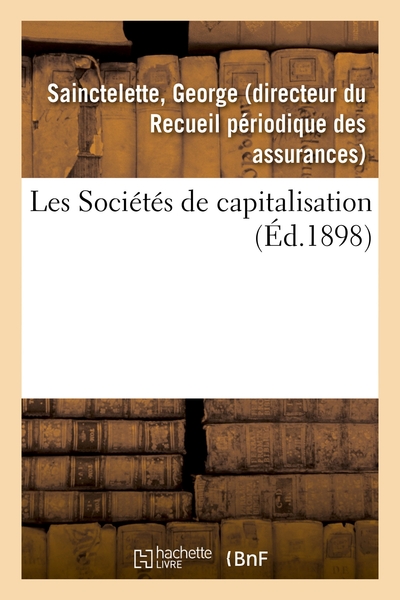 Picture of Les Sociétés de capitalisation