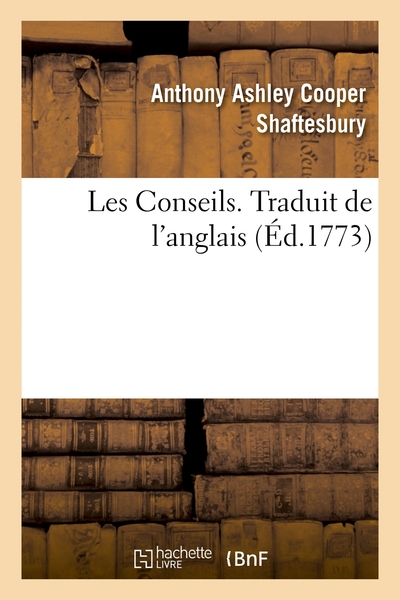 Image de Les Conseils. Traduit de l'anglais