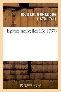 Image de Épîtres nouvelles