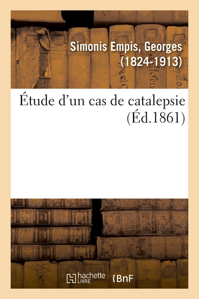 Image de Étude d'un cas de catalepsie