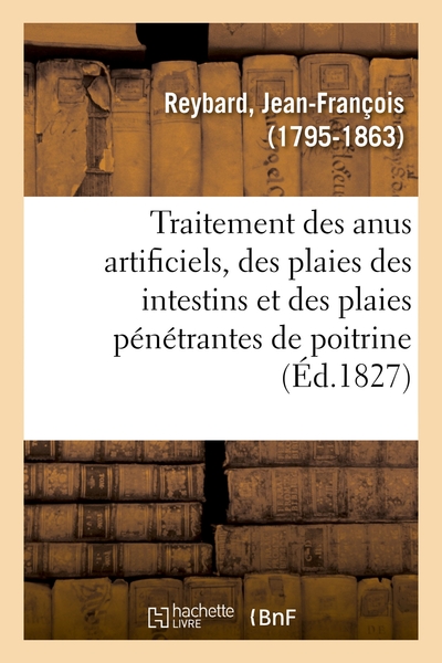 Picture of Mémoires sur le traitement des anus artificiels, des plaies des intestins