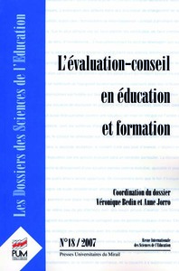 Picture of évaluation et le conseil en éducation et formation. revue les dossiers des scien