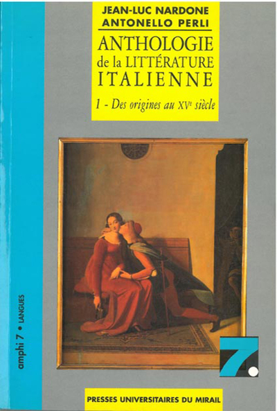 Image de Anthologie de la littérature Italienne tome 1 (2eme édition). des origines au XV