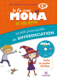 Image de Je lis avec Mona et ses amis CP - Fichier photocopiable de différenciation avec version CD-Rom