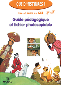 Image de Que d'histoires ! CE1 - Série 2 (2005) - Guide pédagogique et fichier photocopiable