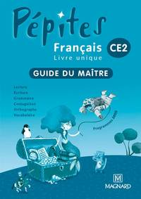 Image de Pépites - Français livre unique CE2 (2011) - Guide du maître