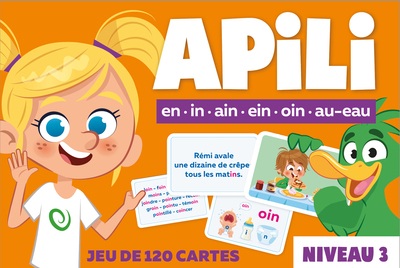 Image de Jeu de 120 cartes Apili niveau  3