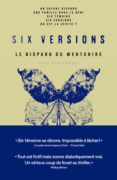 Image de Six versions - Tome 3 Le Disparue du Wentshire
