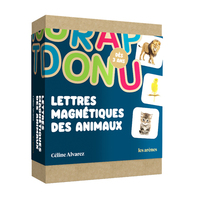 Picture of Coffret Lettres magnétiques animaux Céline Alvarez
