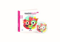 Image de ZANIMOMUSIC BABIES : 12 COMPTINES BILINGUES ET SENSORIELLES /12 BILINGUAL SONGS WITH FINGERPLAYS  (F