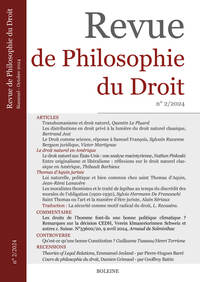 Picture of Revue de Philosophie du Droit II