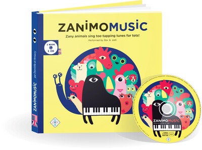 Image de ZANIMOMUSIC : ZANY ANIMALS SING TOE-TAPPING TUNES FOR TOTS! (ENG)