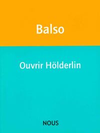 Picture of Ouvrir Hölderlin