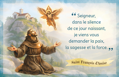Image de Carte prière Saint François d'Assise 02P (par 20)