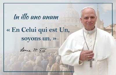 Image de Carte prière Pape Léon XIV (par 20)