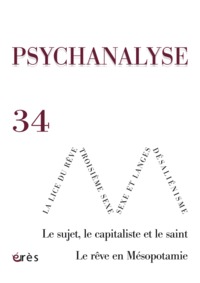 Image de psychanalyse 34 - le sujet, le capitaliste et le saint. le reve en mesopotamie